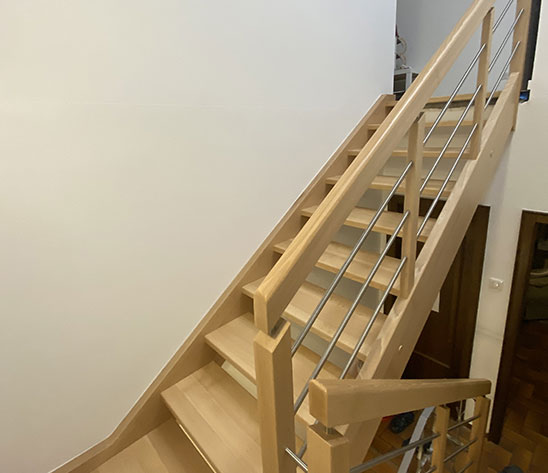 Fabricant escaliers bois Strasbourg